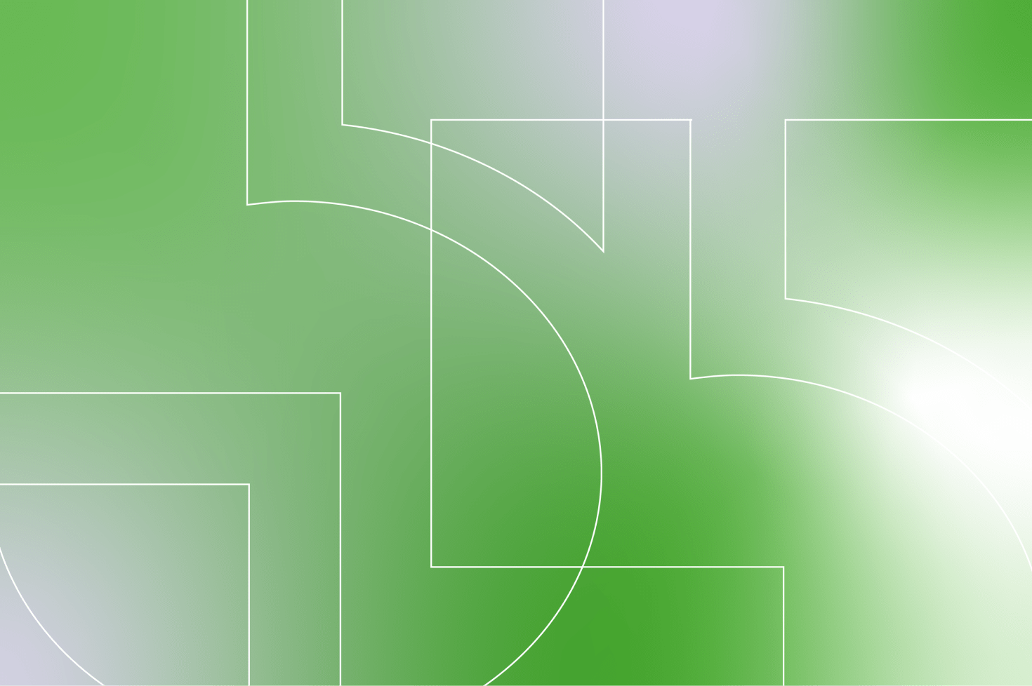 5four digital outline trademark on the green and white background
